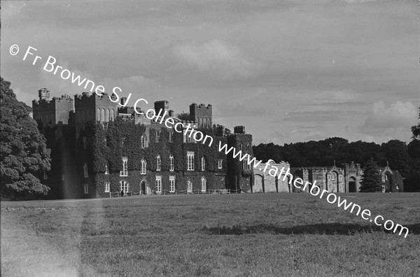 DUNSANY CASTLE  FROM SOUTH EAST